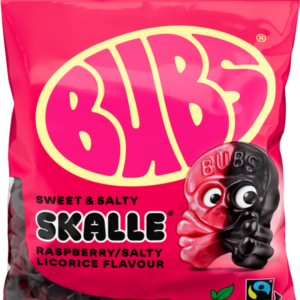 Skull Raspberry Liquorice Sweet/Salty 90g